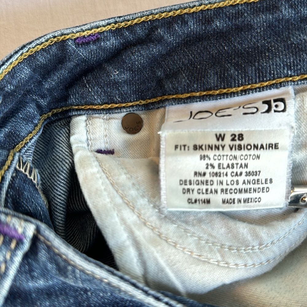 Joe’s Jeans Skinny Visionaire stretch Aniston wash 29 skinny stretch denim - Picture 8 of 10